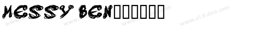 Messy Ben字体转换